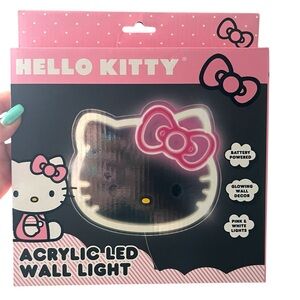 Hello Kitty Pink LED Wall Light